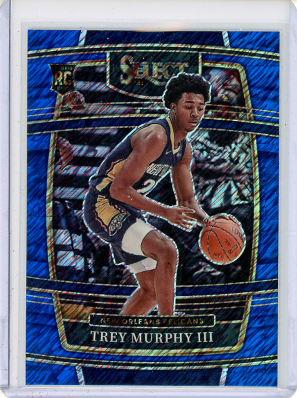 Trey Murphy III 2021-22 Select #46 Concourse Blue Shimmer (CQ)