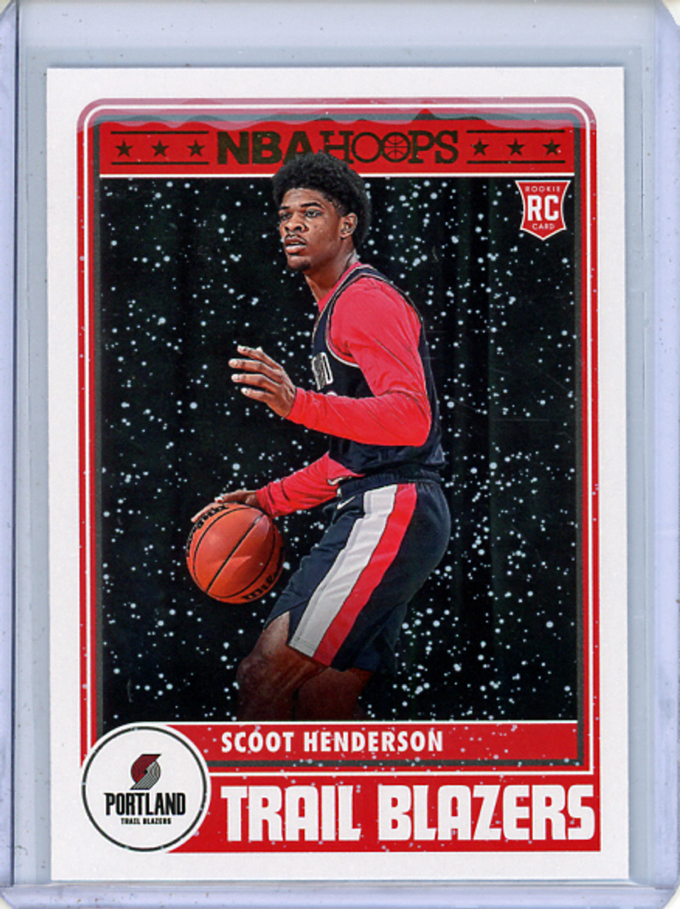 Scoot Henderson 2023-24 Hoops #297 Tribute Winter (CQ)