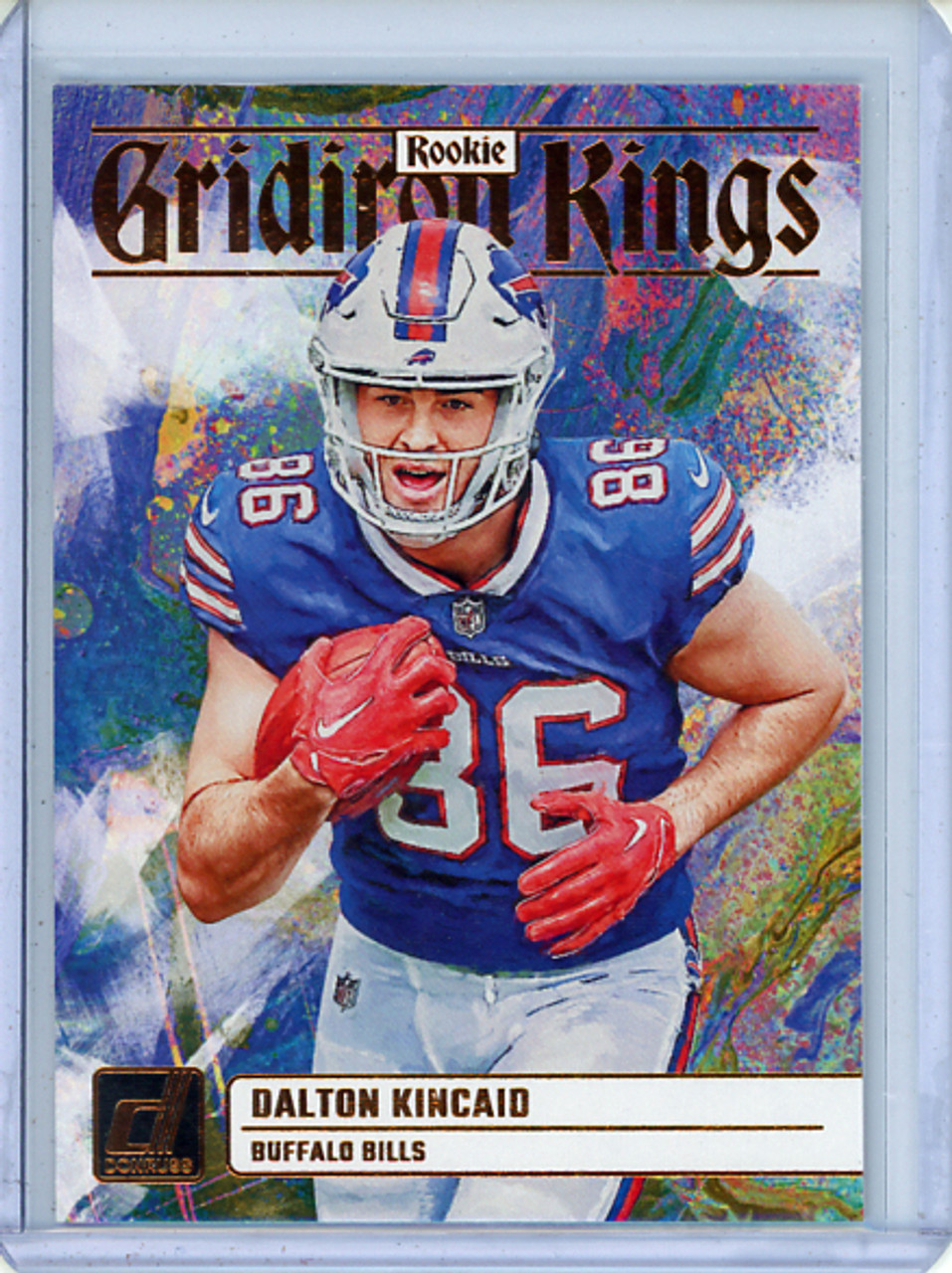 Dalton Kincaid 2023 Donruss, Rookie Gridiron Kings #RGK-11 (CQ)