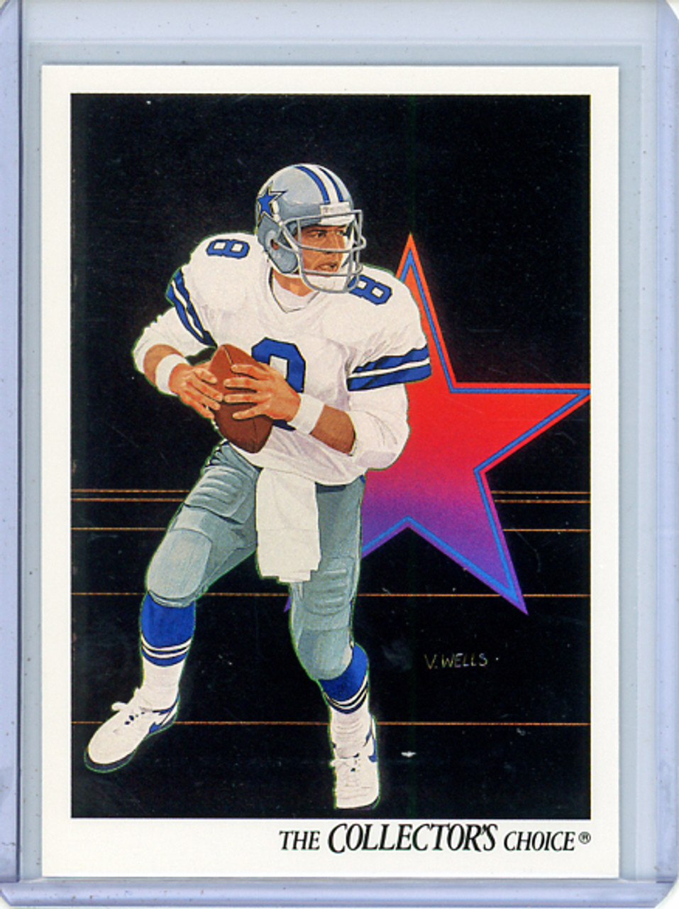Troy Aikman 1991 Upper Deck #82 The Collector's Choice (CQ)
