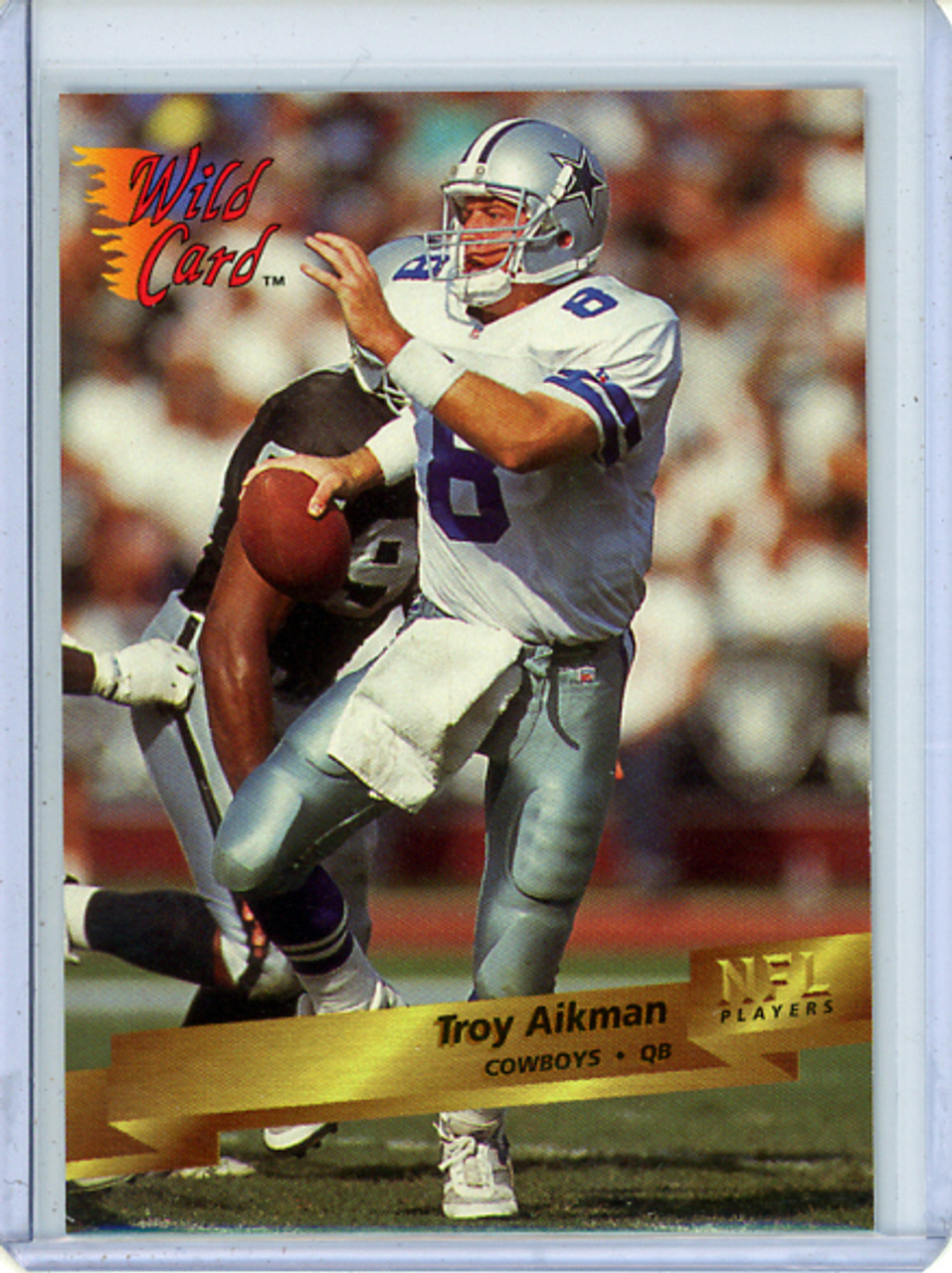 Troy Aikman 1993 Wild Card #86 (CQ)