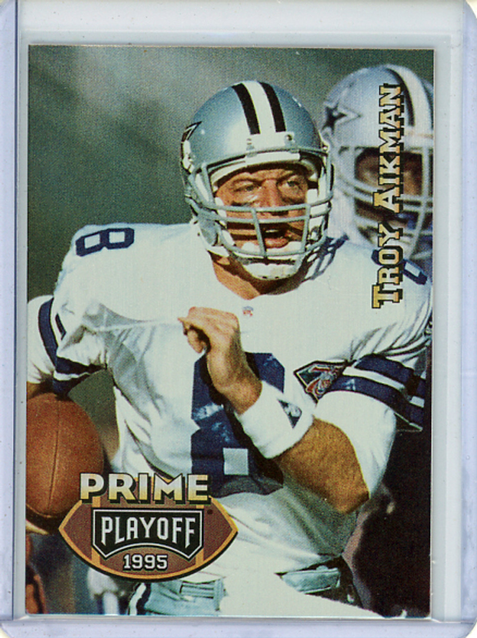 Troy Aikman 1995 Playoff Prime #50 (CQ)