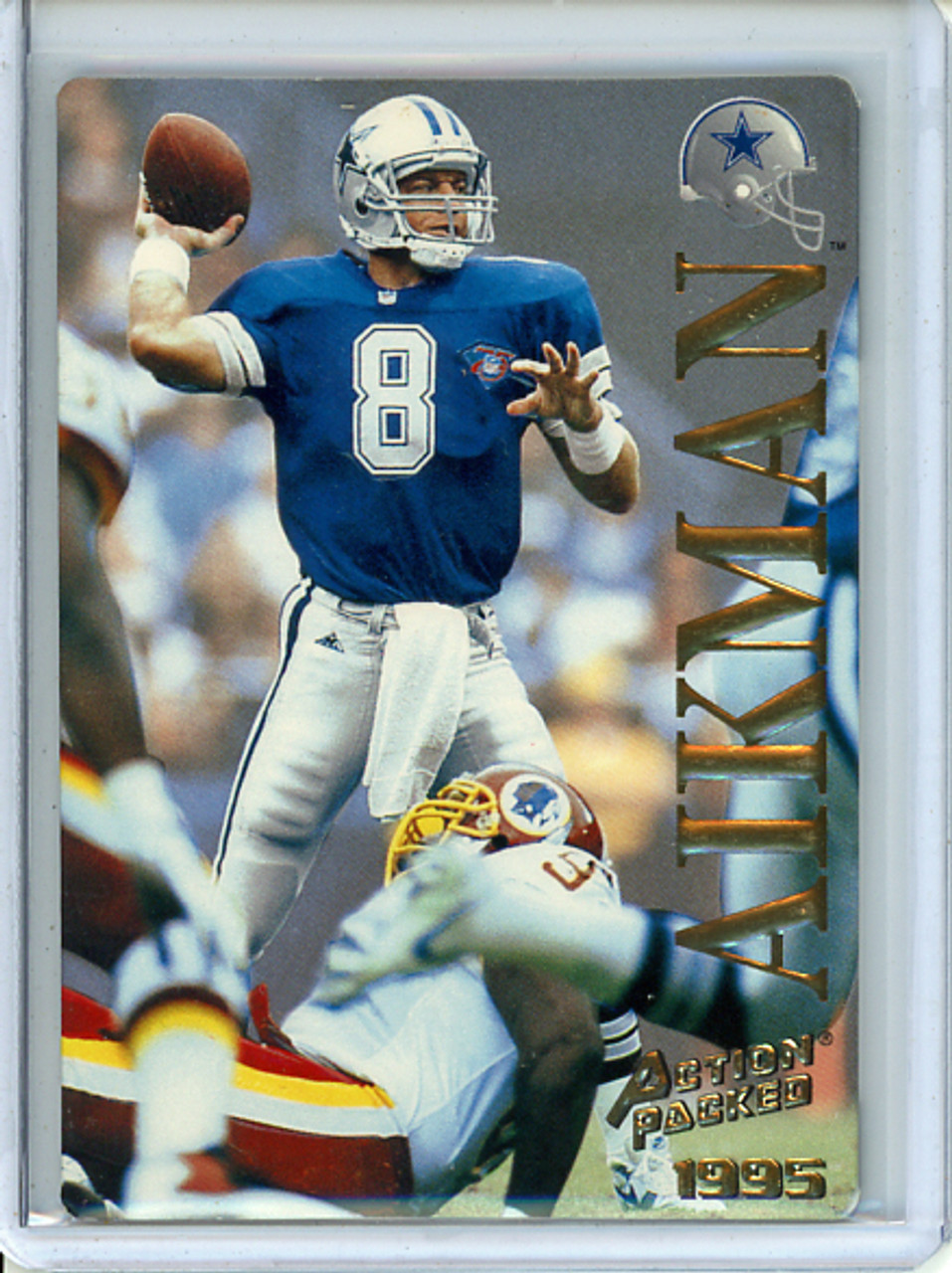 Troy Aikman 1995 Action Packed #20 (CQ)