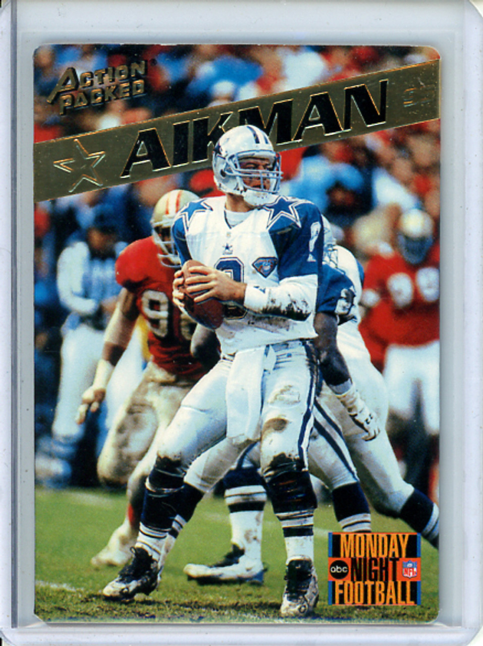 Troy Aikman 1995 Action Packed Monday Night Football, Promo #3 (CQ)