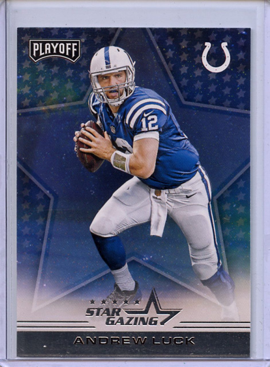 Andrew Luck 2016 Playoff, Star Gazing #SG-AL