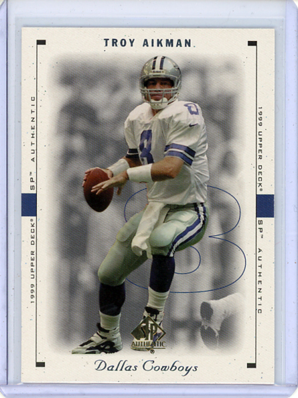 Troy Aikman 1999 SP Authentic, Sample #1 (CQ)