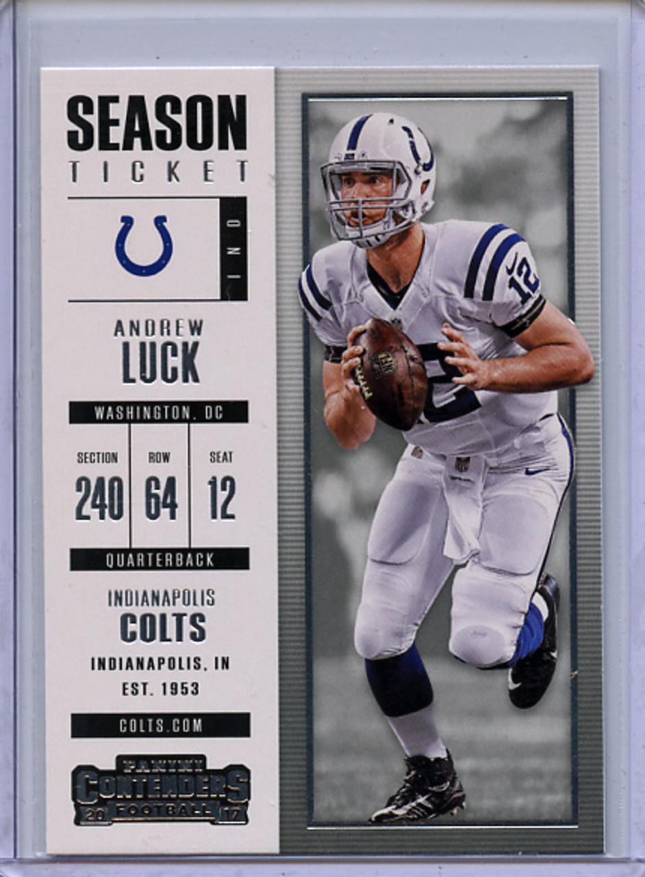 Andrew Luck 2017 Contenders #16