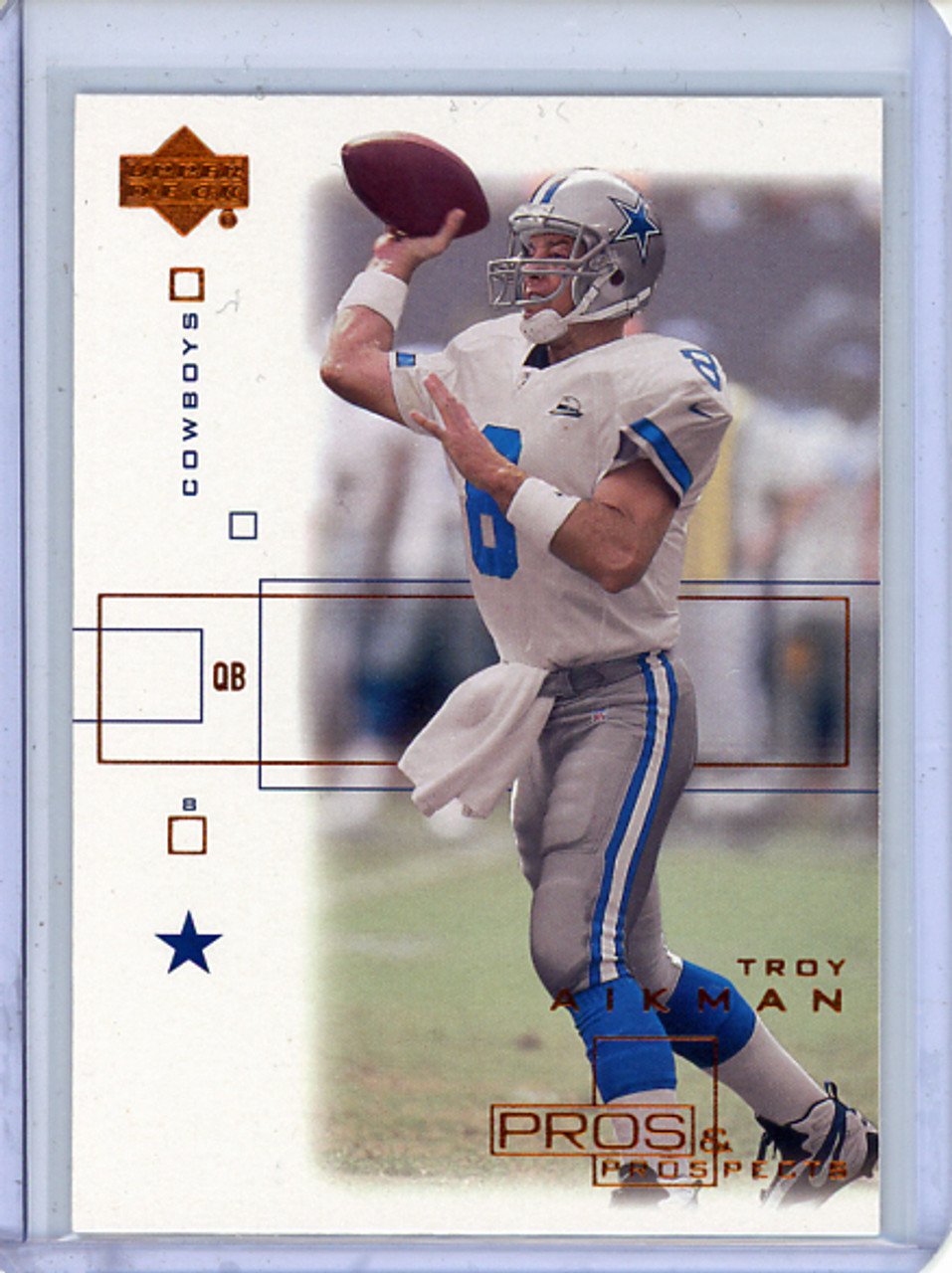 Troy Aikman 2001 Pros & Prospects #24 (CQ)