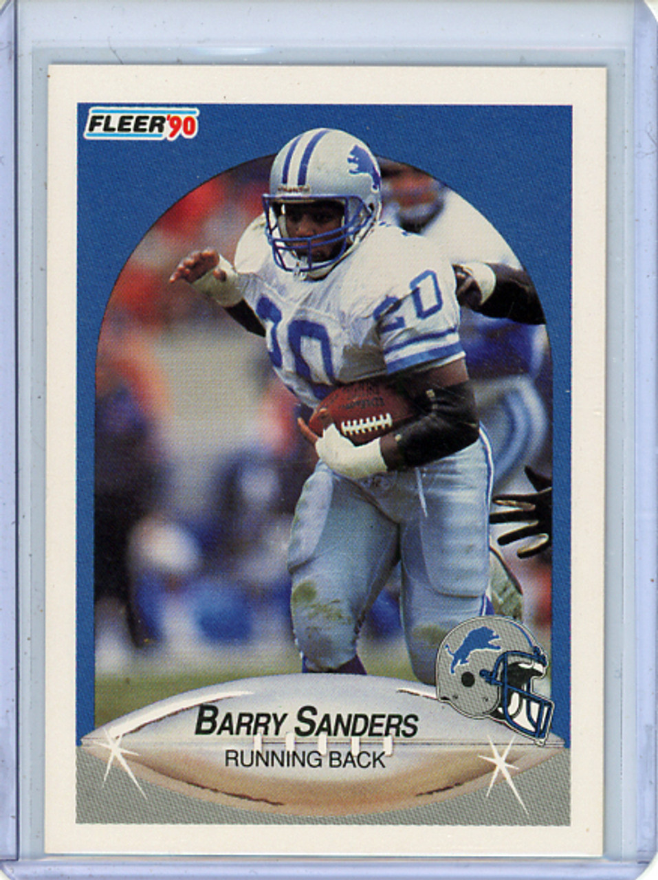 Barry Sanders 1990 Fleer #284 (CQ)
