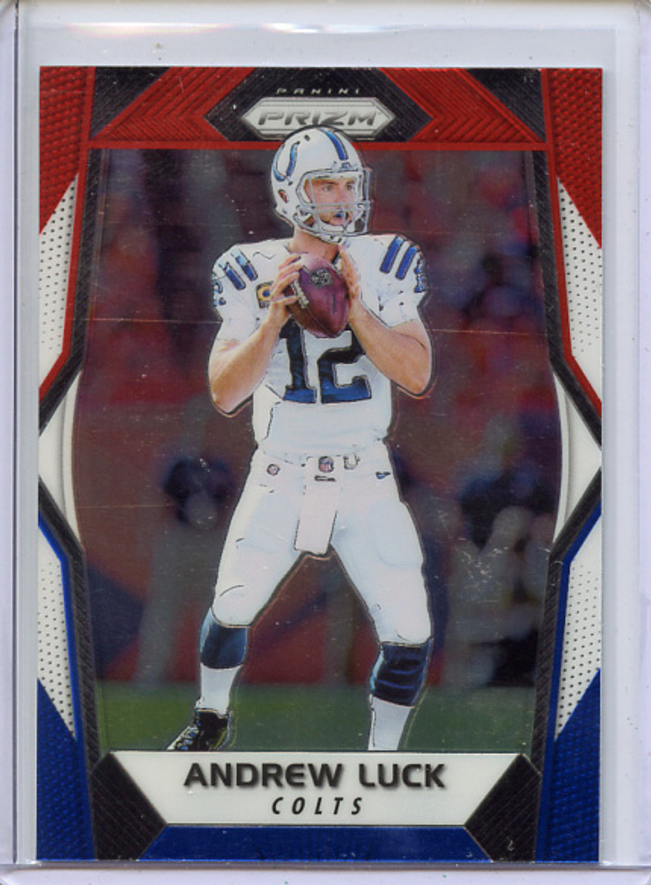 Andrew Luck 2017 Prizm #109 Red White & Blue