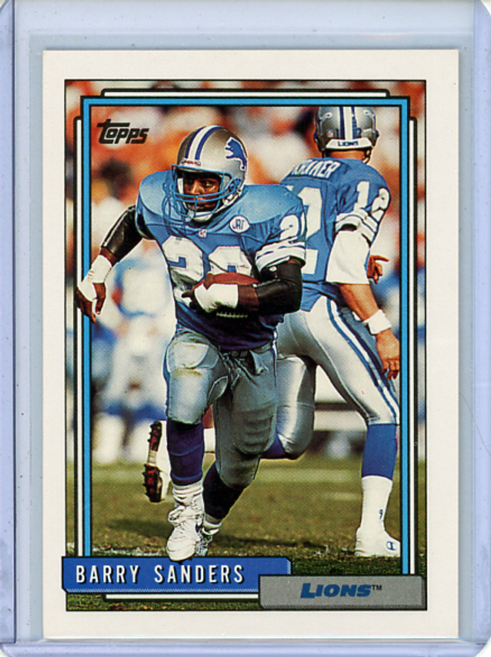 Barry Sanders 1992 Topps #300 (CQ)