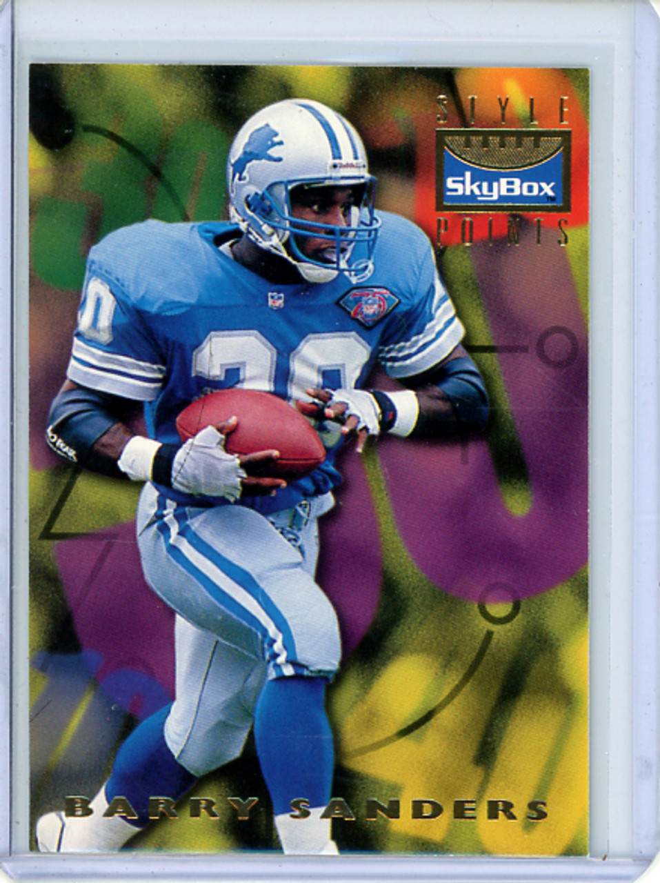 Barry Sanders 1995 Skybox Premium #146 Style Points (CQ)