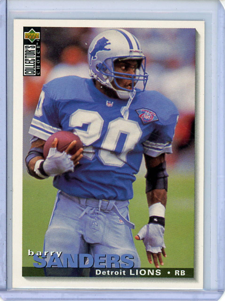 Barry Sanders 1995 Collector's Choice #156 (CQ)