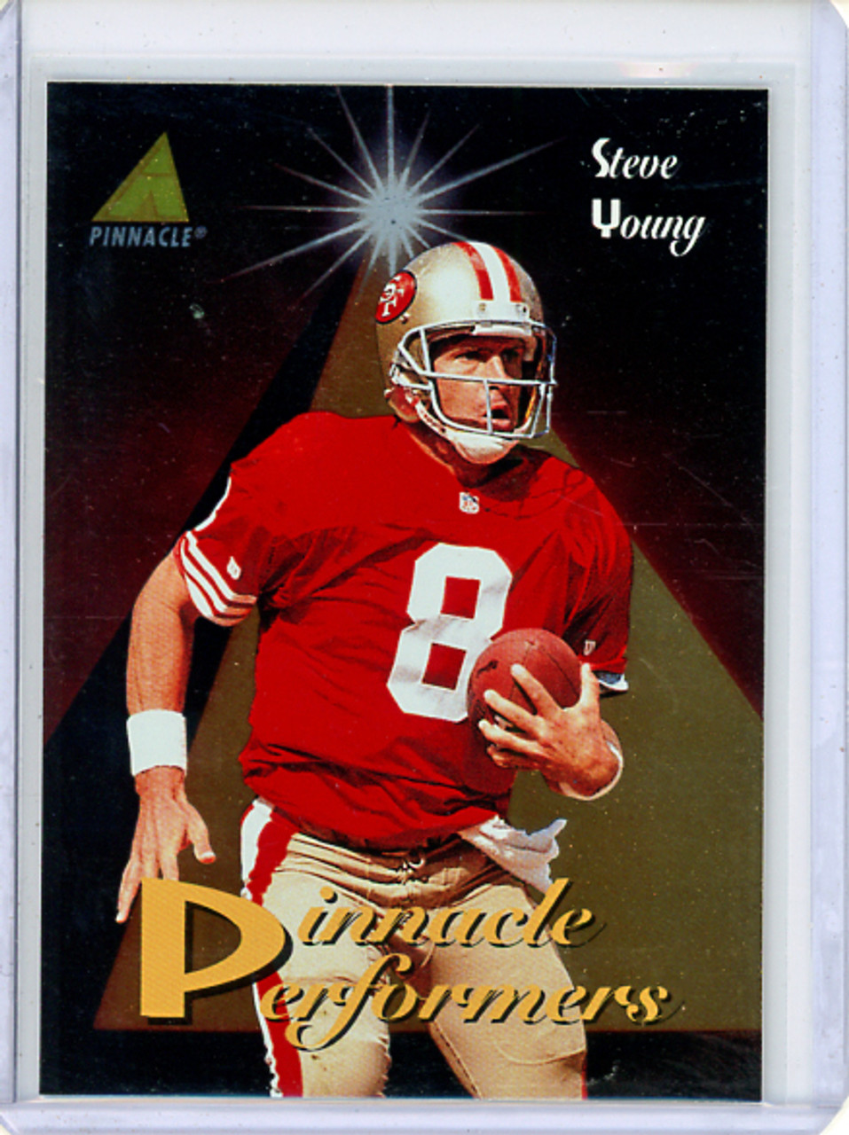 Steve Young 1994 Pinnacle, Pinnacle Performers #PP6 (CQ)