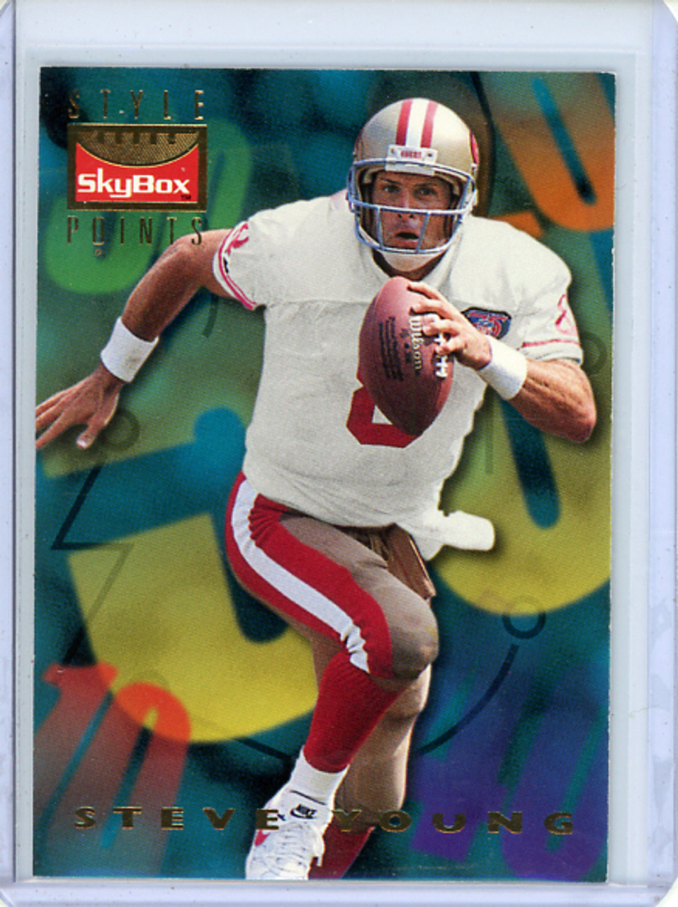 Steve Young 1995 Skybox Premium #148 Style Points (CQ)