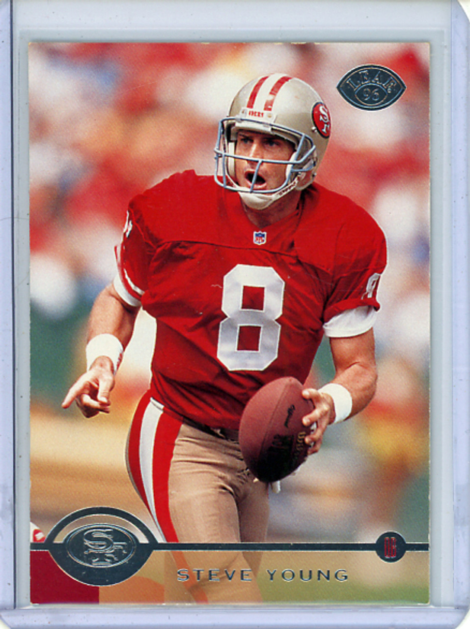 Steve Young 1996 Leaf #126 (CQ)