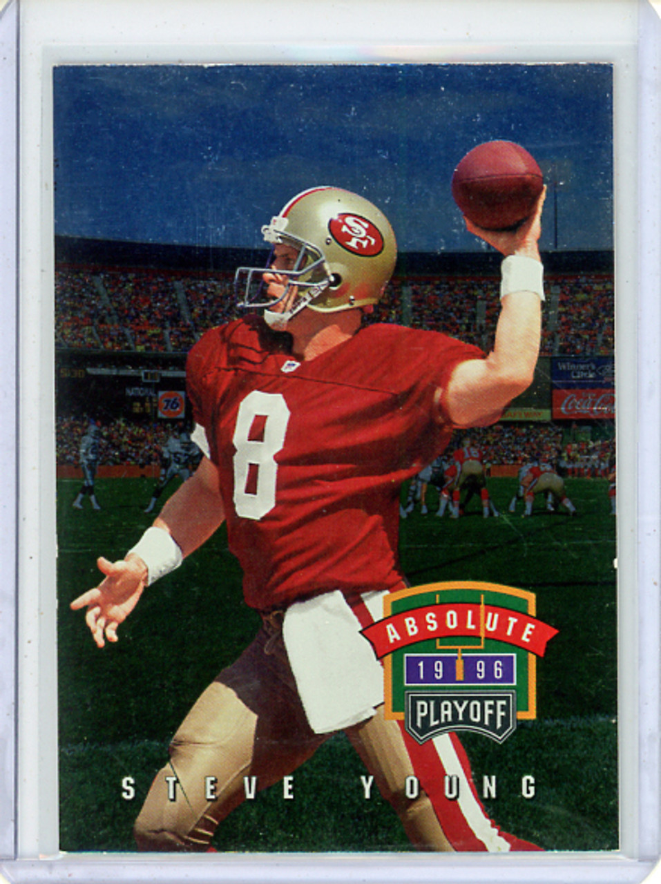 Steve Young 1996 Playoff Absolute #007 (CQ)