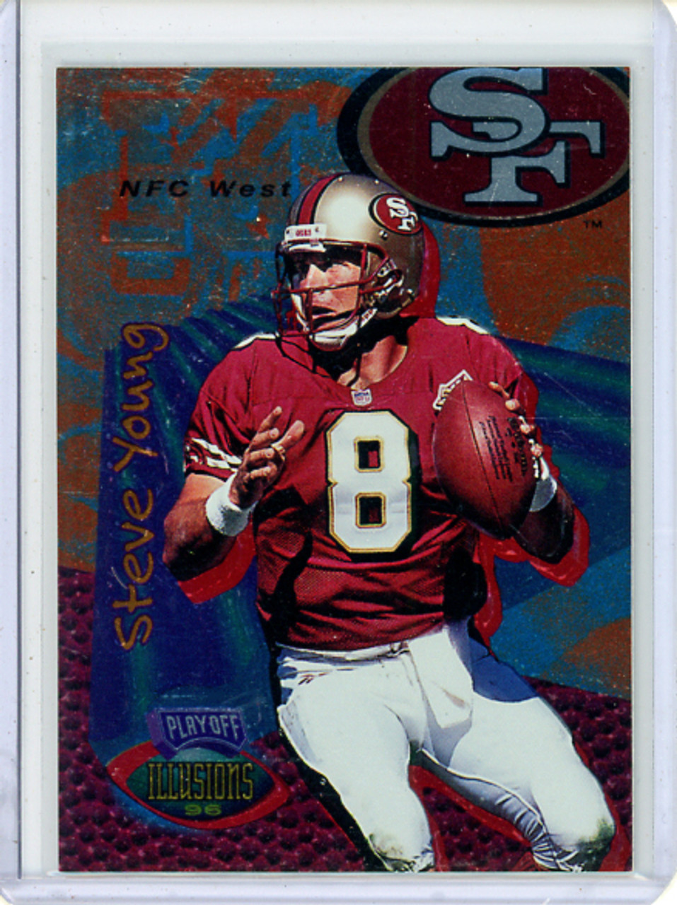 Steve Young 1996 Playoff Illusions #28 (CQ)