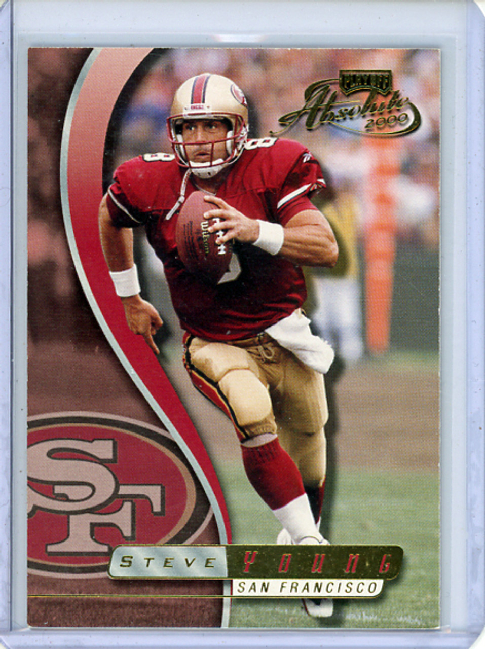 Steve Young 2000 Playoff Absolute #120 (CQ)