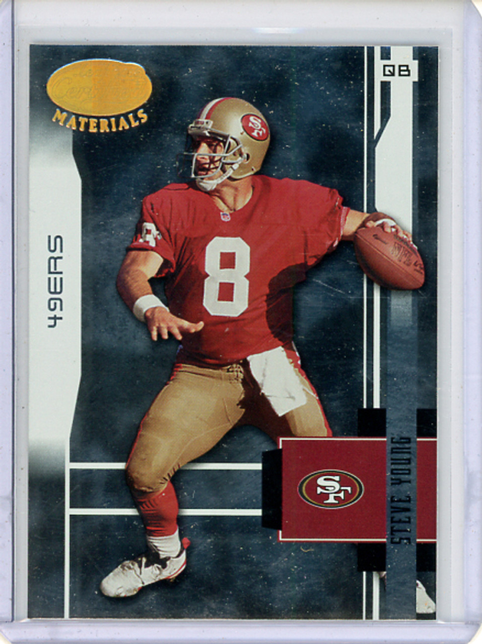 Steve Young 2003 Leaf Certified Materials #144 (CQ)