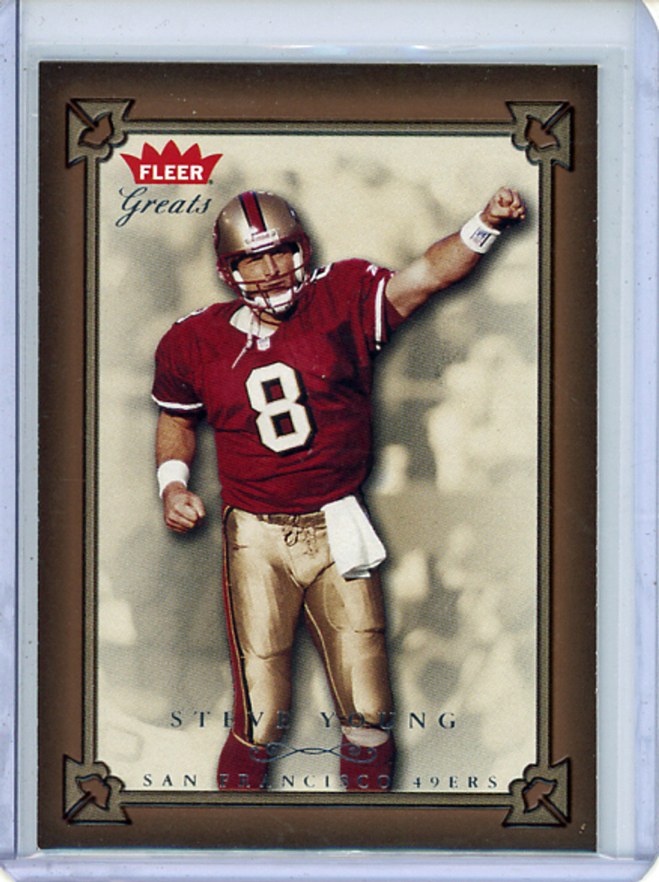 Steve Young 2004 Fleer Greats of the Game #15 (CQ)