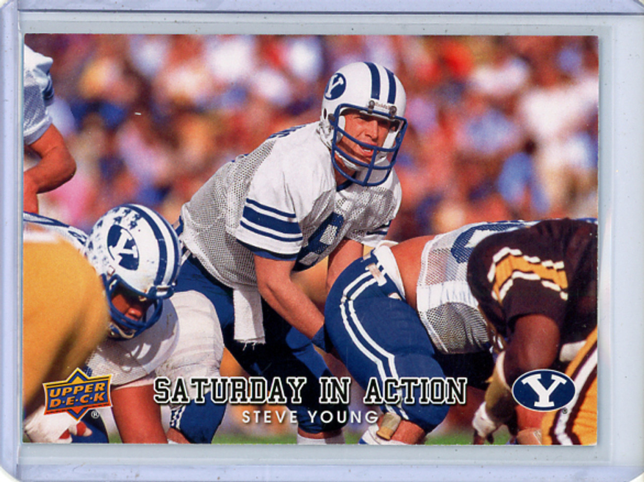Steve Young 2011 Upper Deck, Saturday in Action #SIA-12 (CQ)