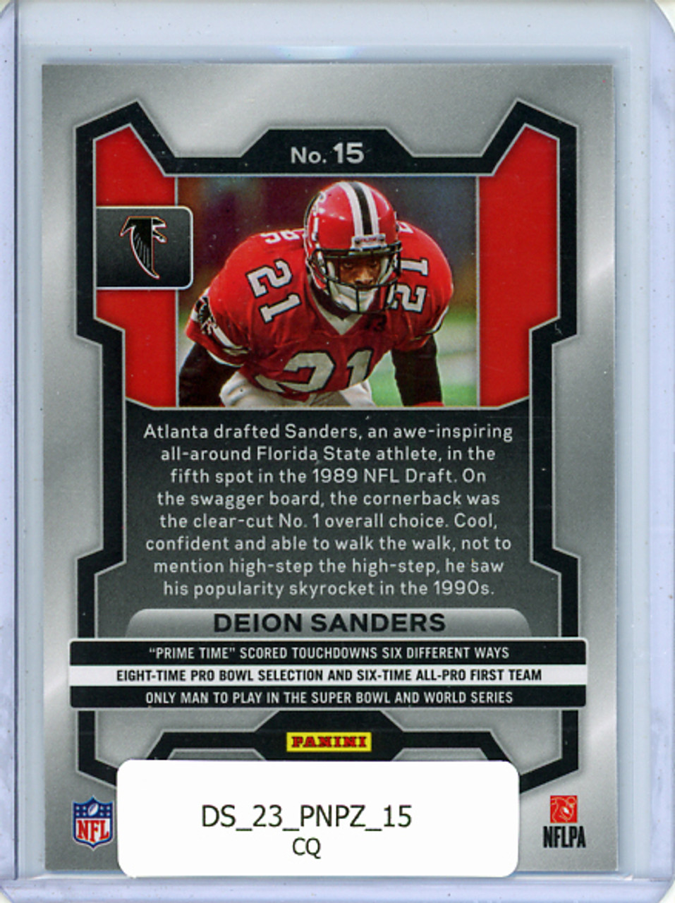 Deion Sanders 2023 Prizm #15 (CQ)