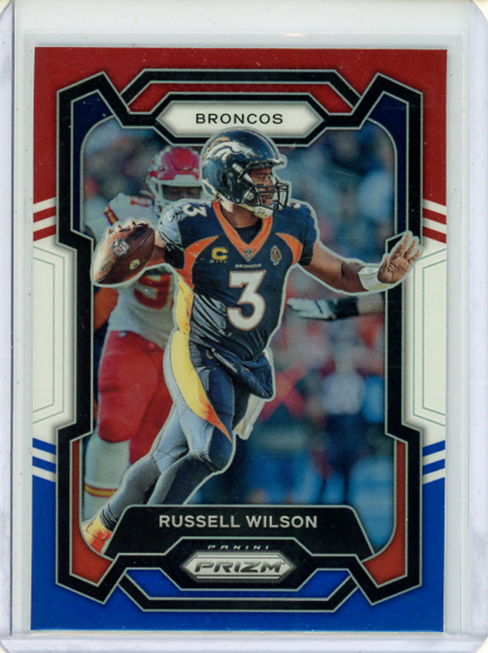 Russell Wilson 2023 Prizm #93 Red White & Blue (CQ)