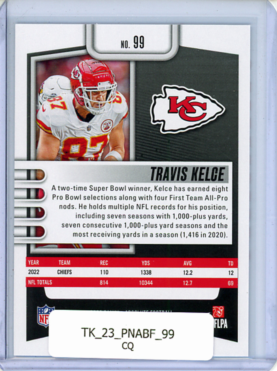 Travis Kelce 2023 Absolute #99 (CQ)