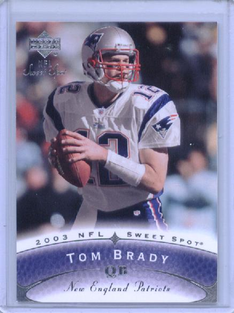 Tom Brady 2003 Upper Deck Sweet Spot #12