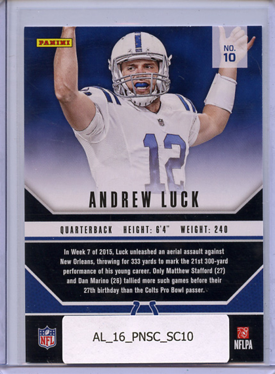 Andrew Luck 2016 Score, Signal Callers #10