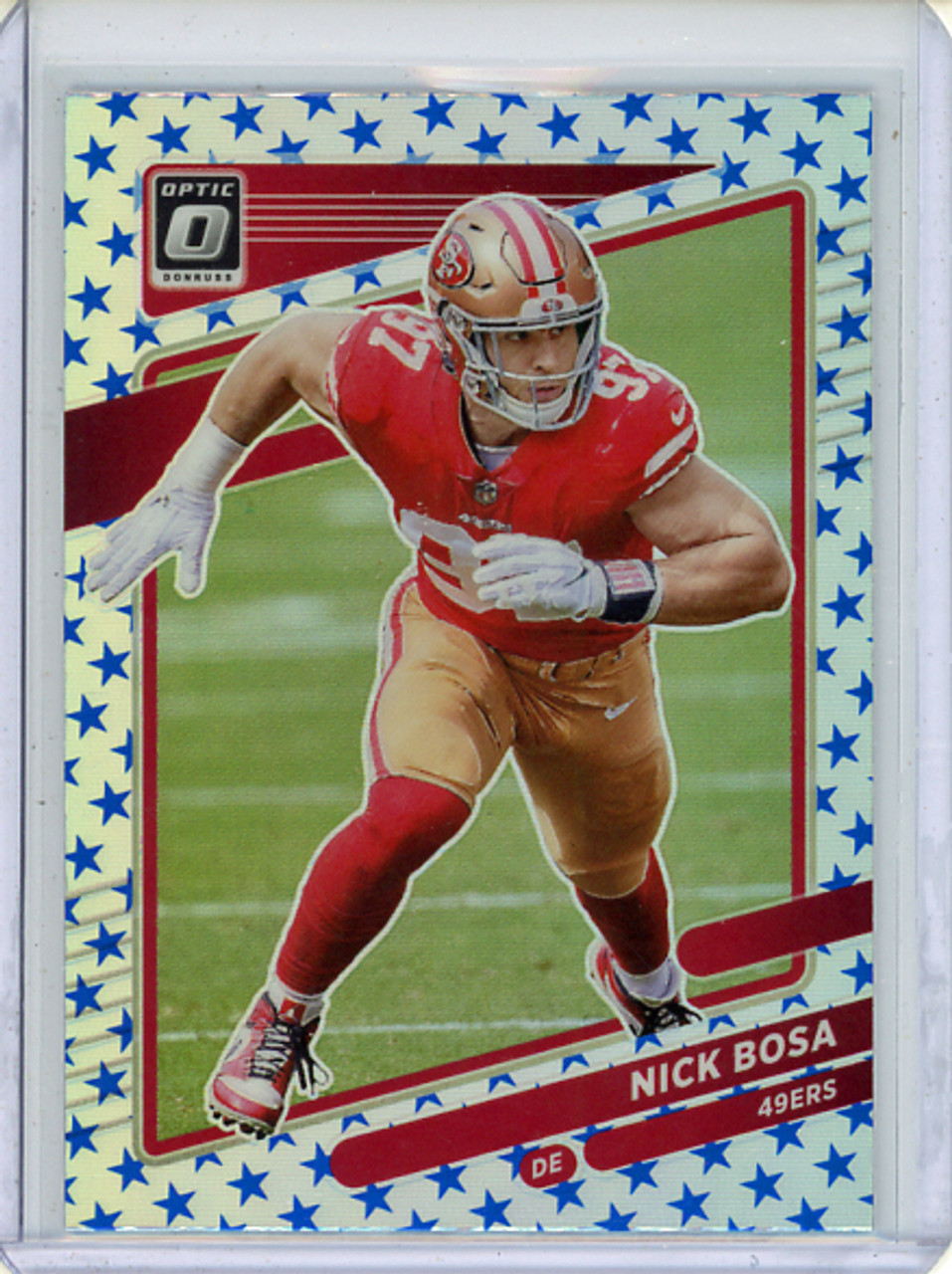 Nick Bosa 2021 Donruss Optic #193 Stars (CQ)