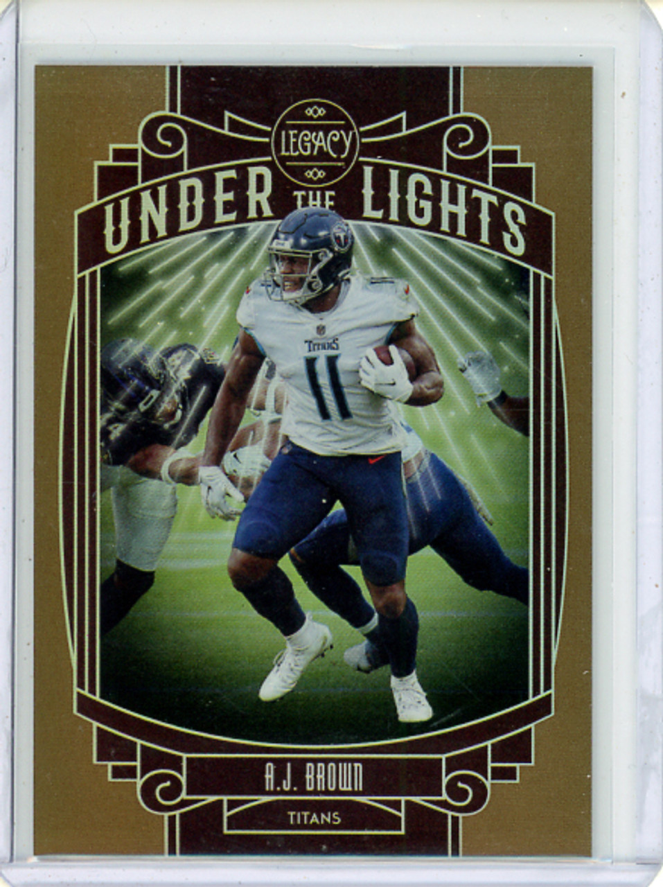 A.J. Brown 2021 Legacy, Under the Lights #UL-AB Bronze (#070/100) (CQ)