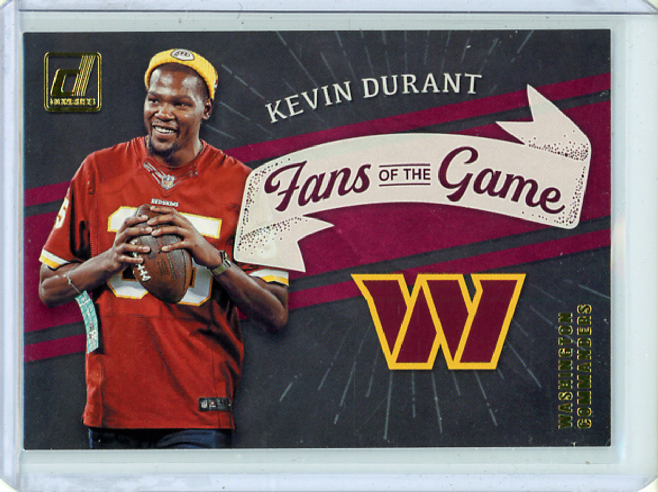 Kevin Durant 2022 Donruss, Fans of the Game #FG-KD (CQ)