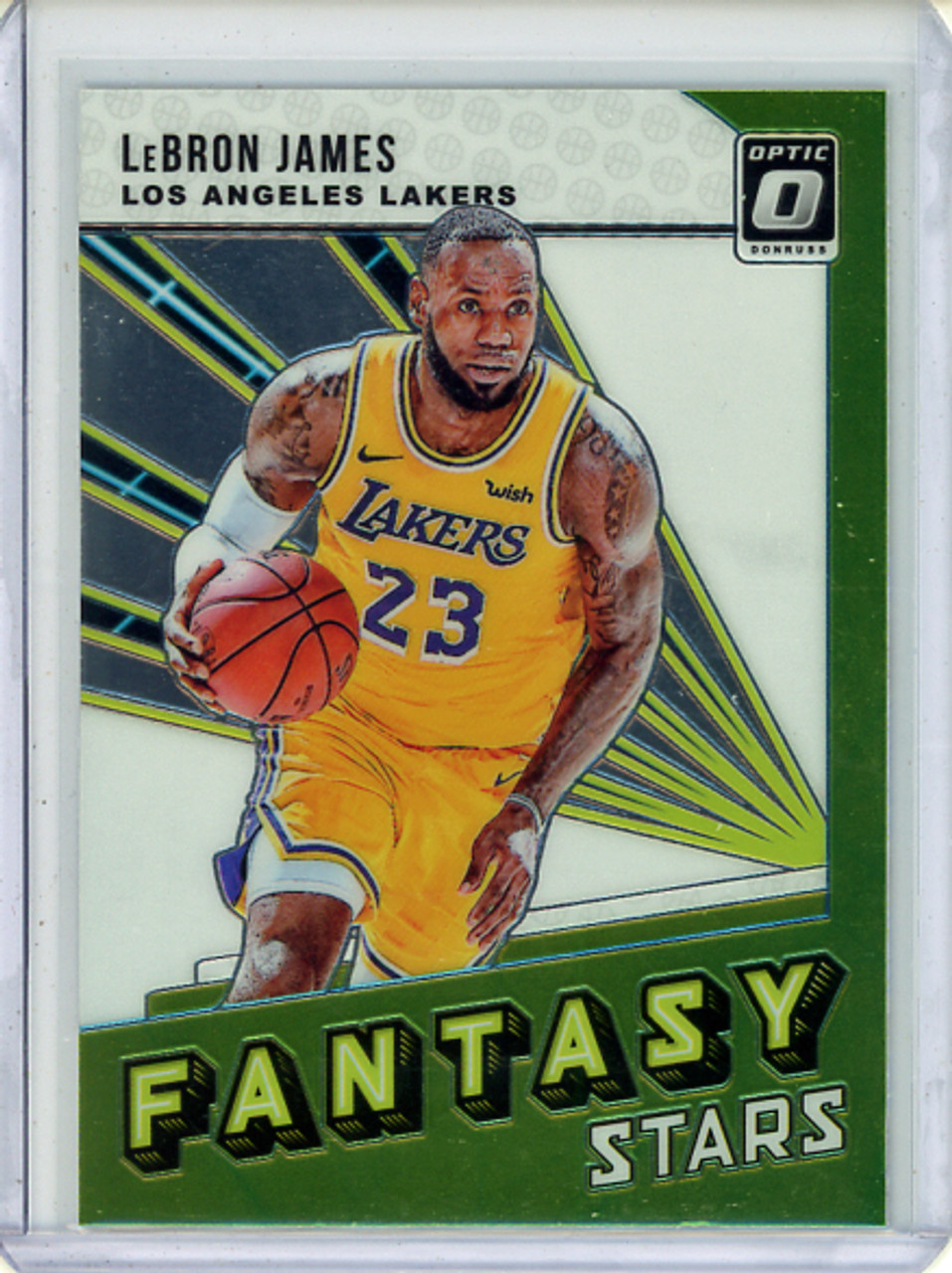 LeBron James 2018-19 Donruss Optic, Fantasy Stars #2 (CQ)