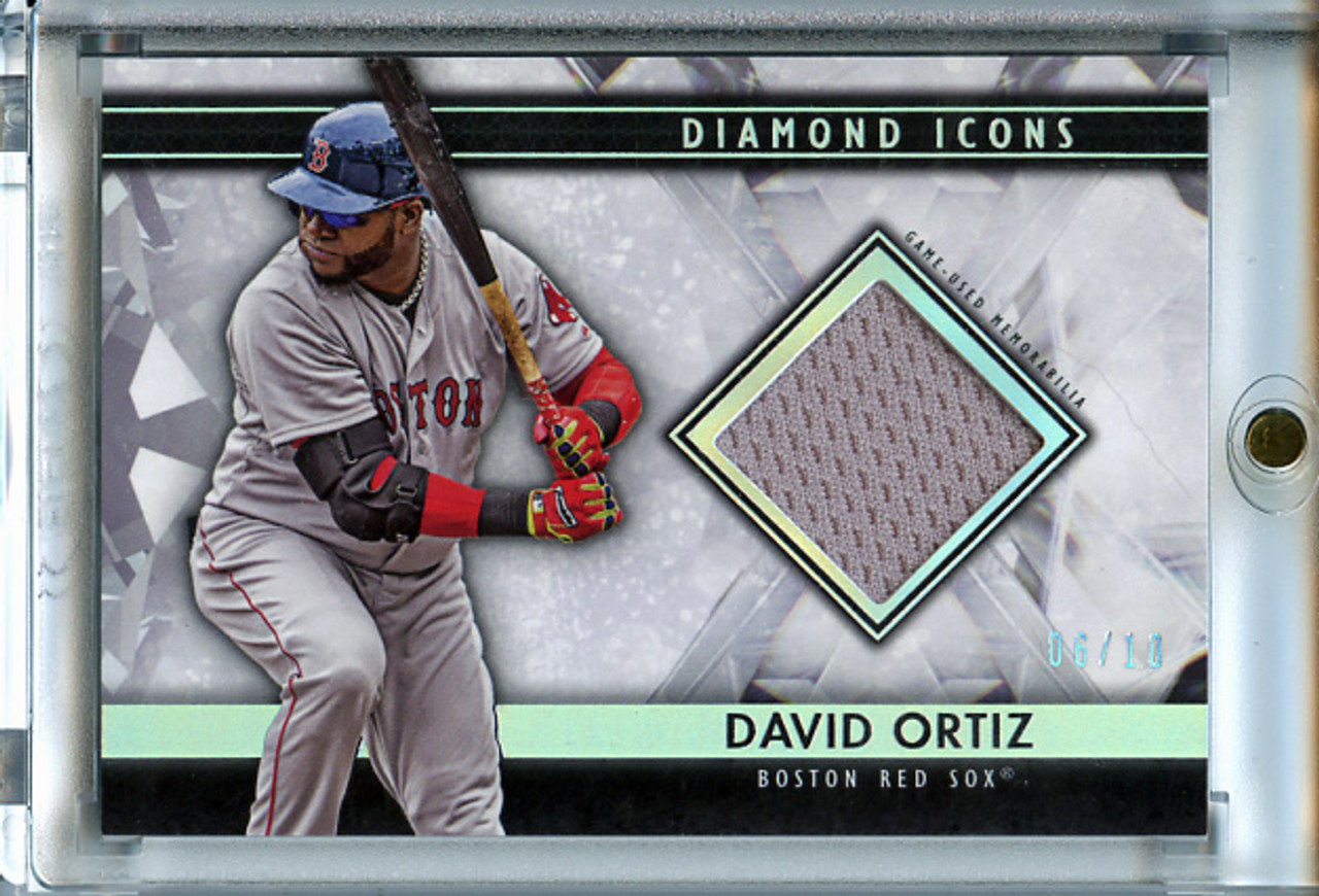 David Ortiz 2019 Diamond Icons Relics #SPR-DO (#06/10)