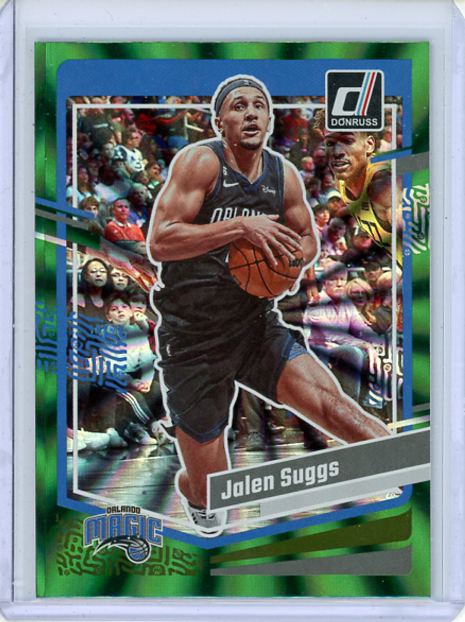 Jalen Suggs 2023-24 Donruss #172 Holo Green Laser (CQ)