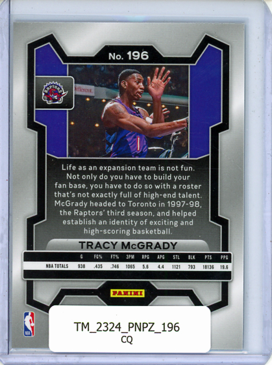 Tracy McGrady 2023-24 Prizm #196 (CQ)