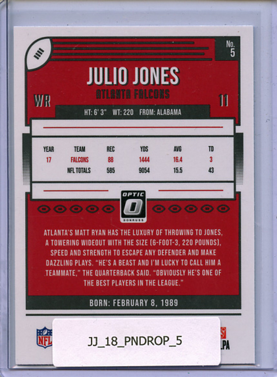 Julio Jones 2018 Donruss Optic #5