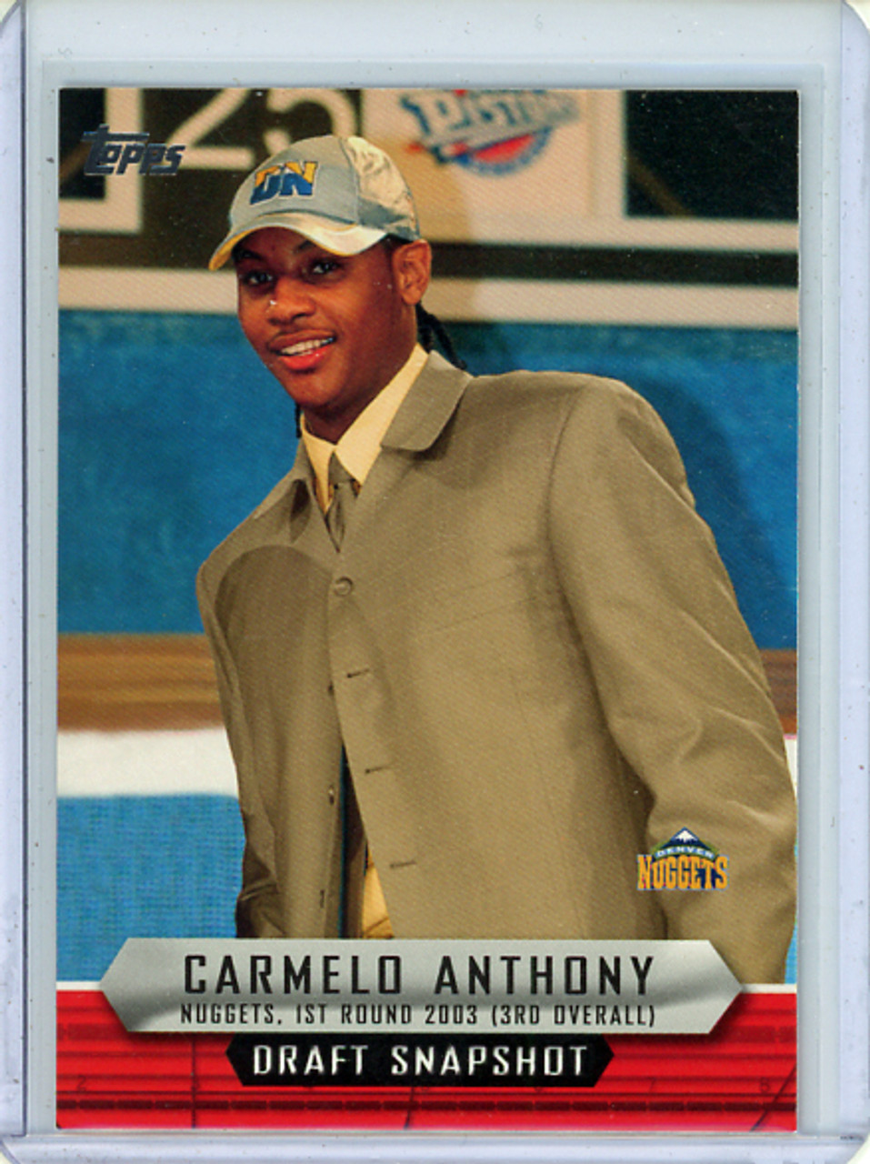 Carmelo Anthony 2009-10 Topps, Draft Snapshot #DS-CA (CQ)