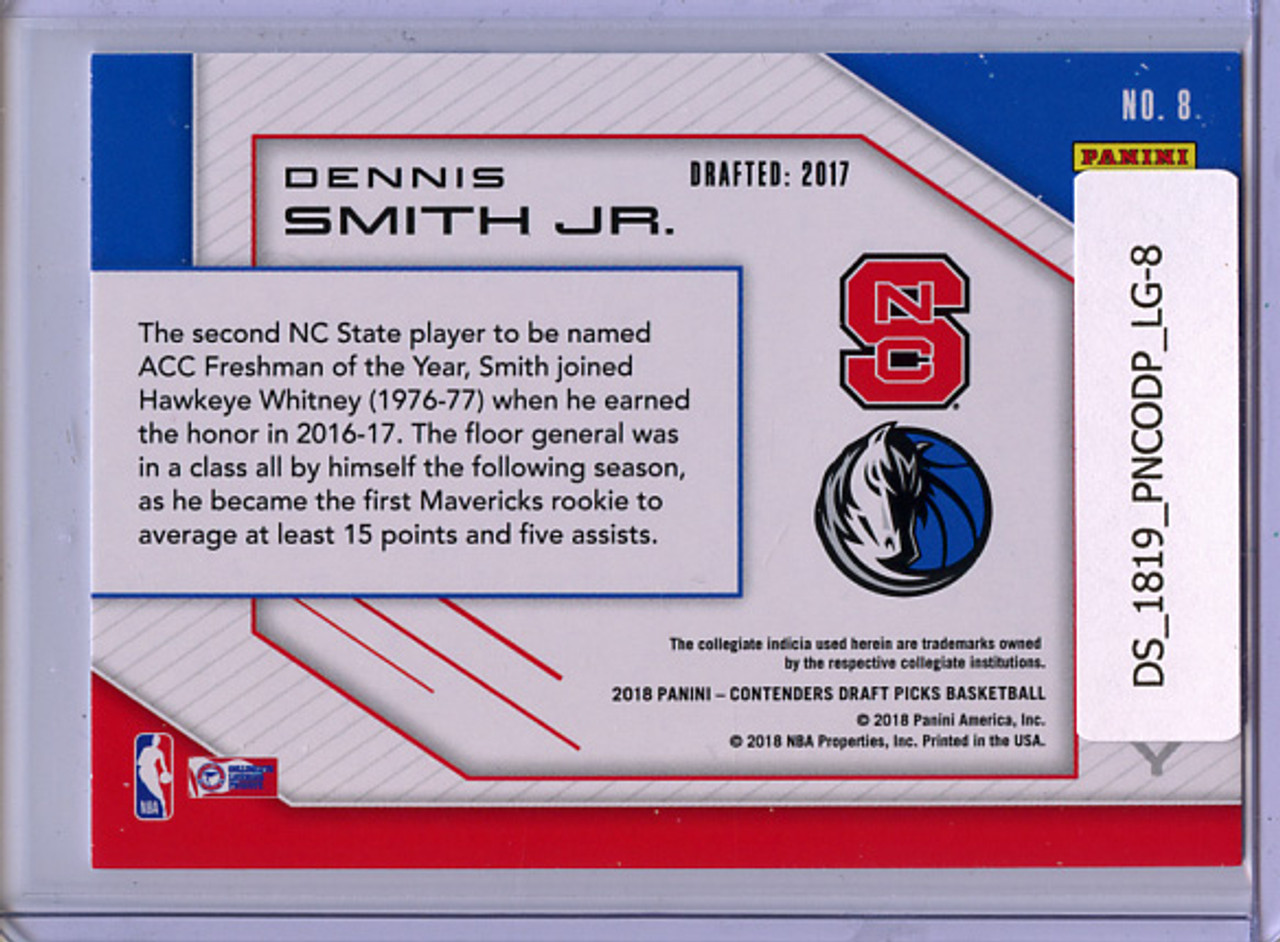 Dennis Smith Jr. 2018-19 Contenders Draft Picks, Legacy #8