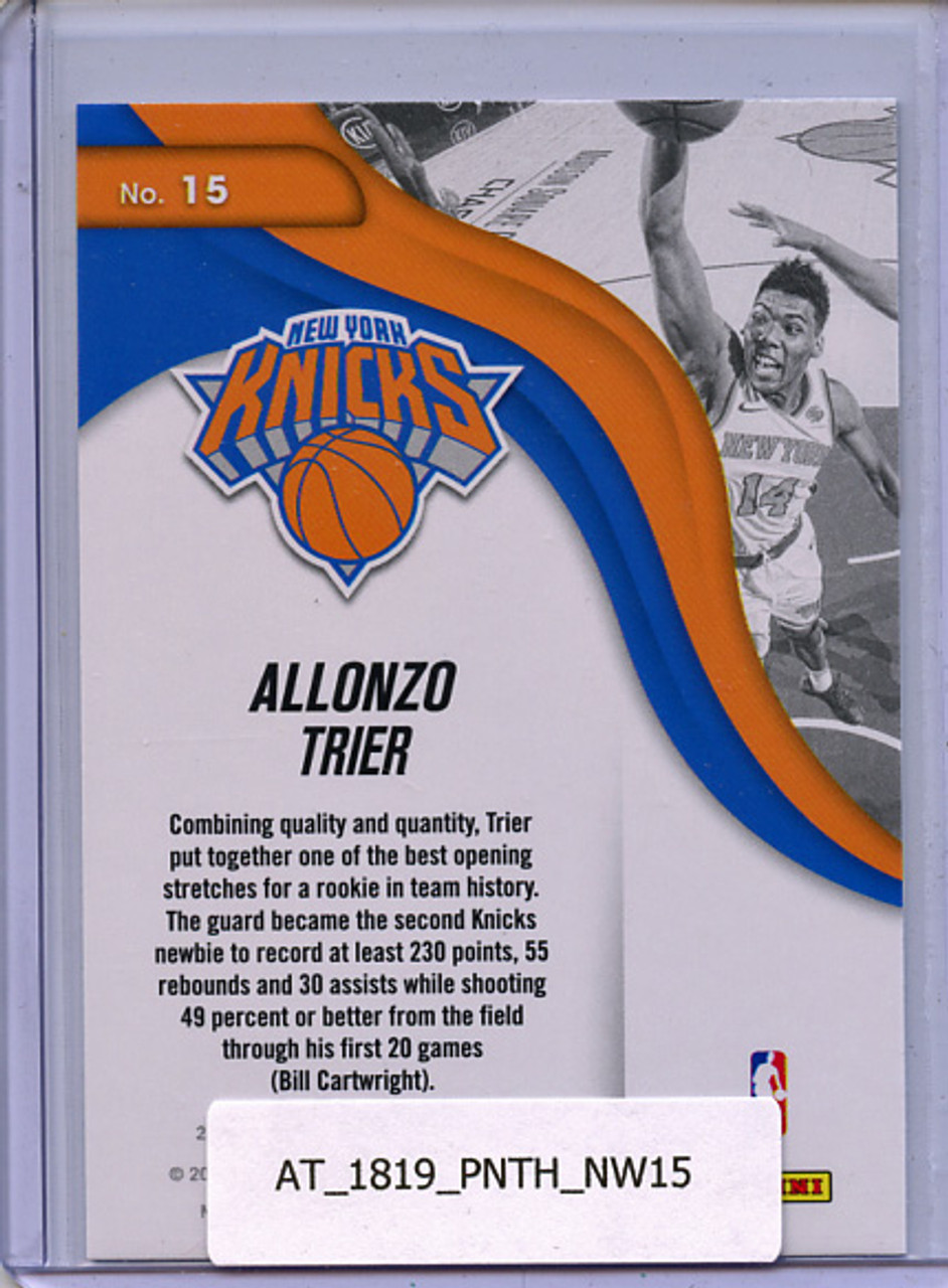 Allonzo Trier 2018-19 Threads, Next Wave #15