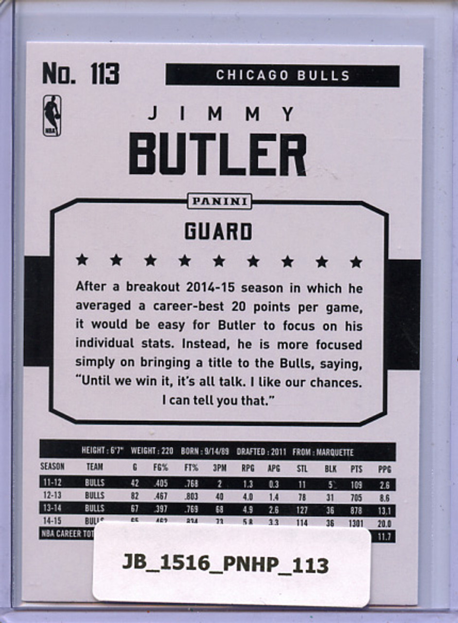 Jimmy Butler 2015-16 Hoops #113