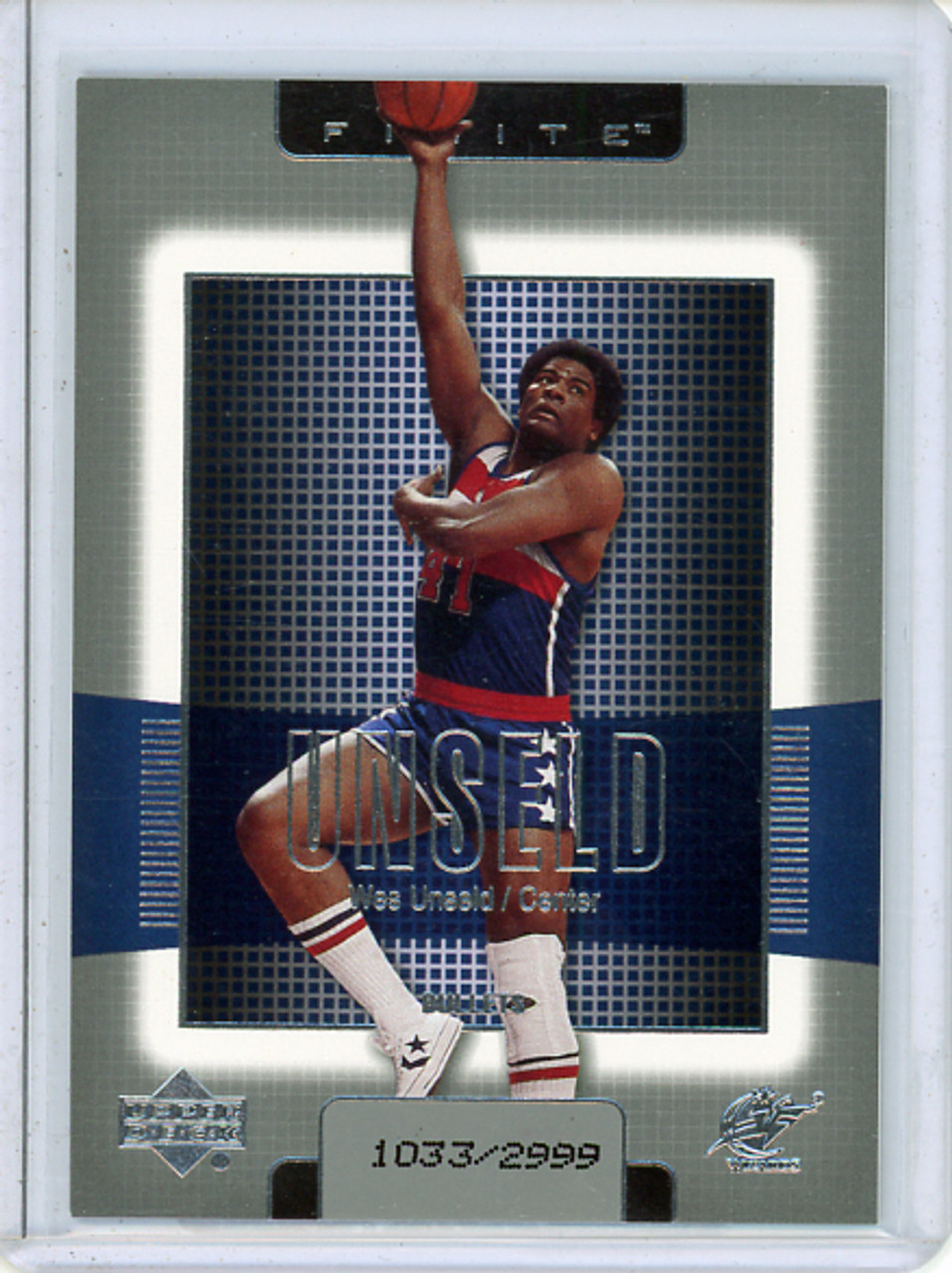 Wes Unseld 2003-04 Finite #195 (#1033/2999) (CQ)