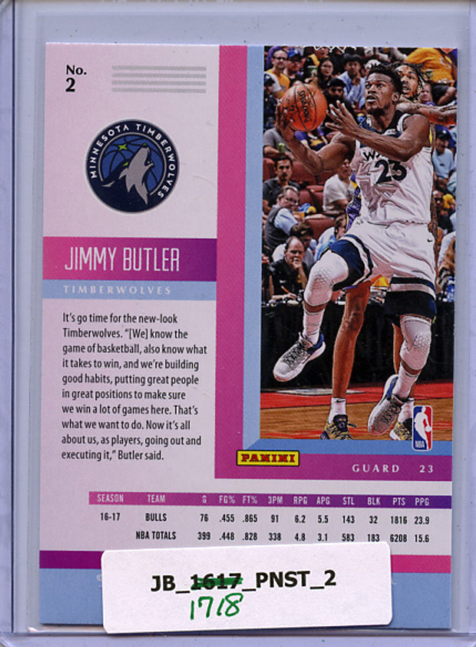 Jimmy Butler 2017-18 Status #2