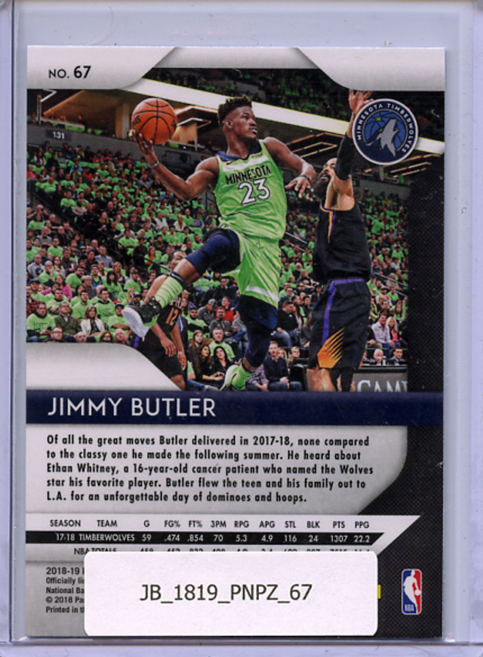 Jimmy Butler 2018-19 Prizm #67