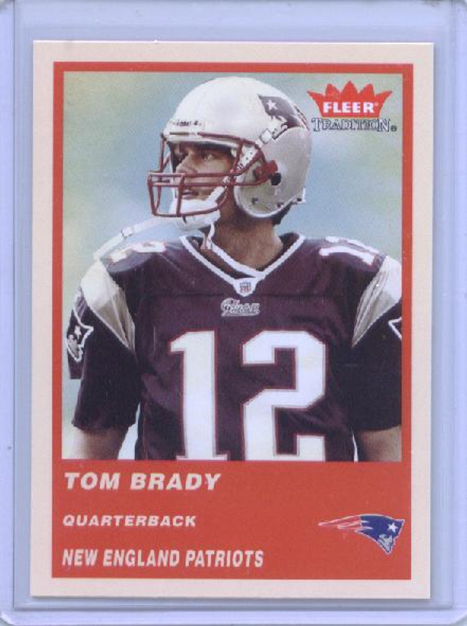 Tom Brady 2004 Fleer Tradition #51