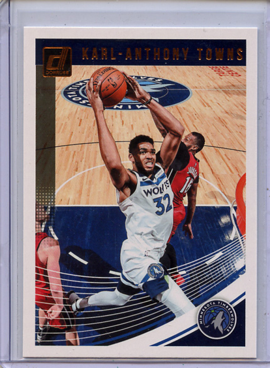 Karl-Anthony Towns 2018-19 Donruss #145