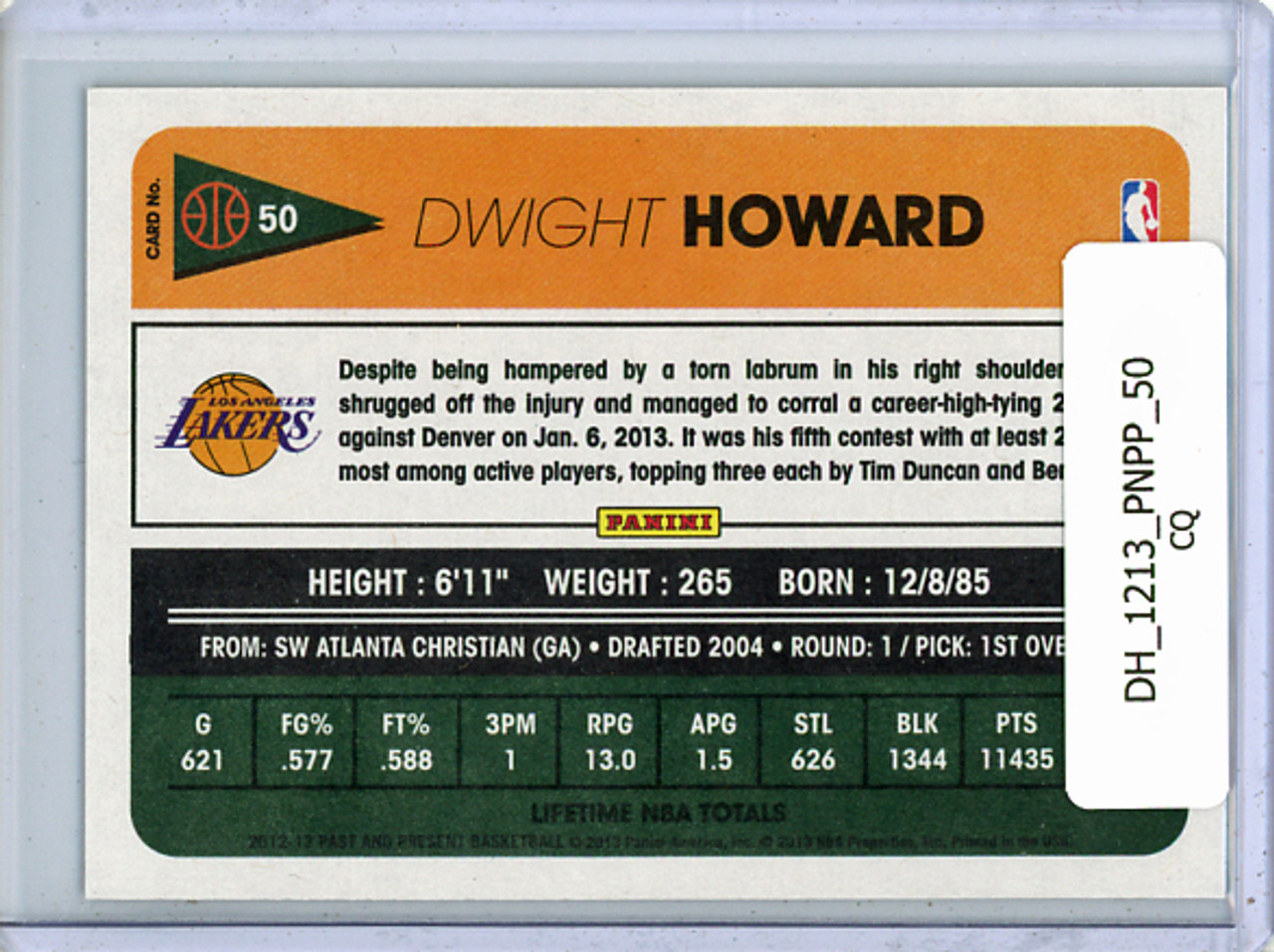 Dwight Howard 2012-13 Past & Present #50 (CQ)