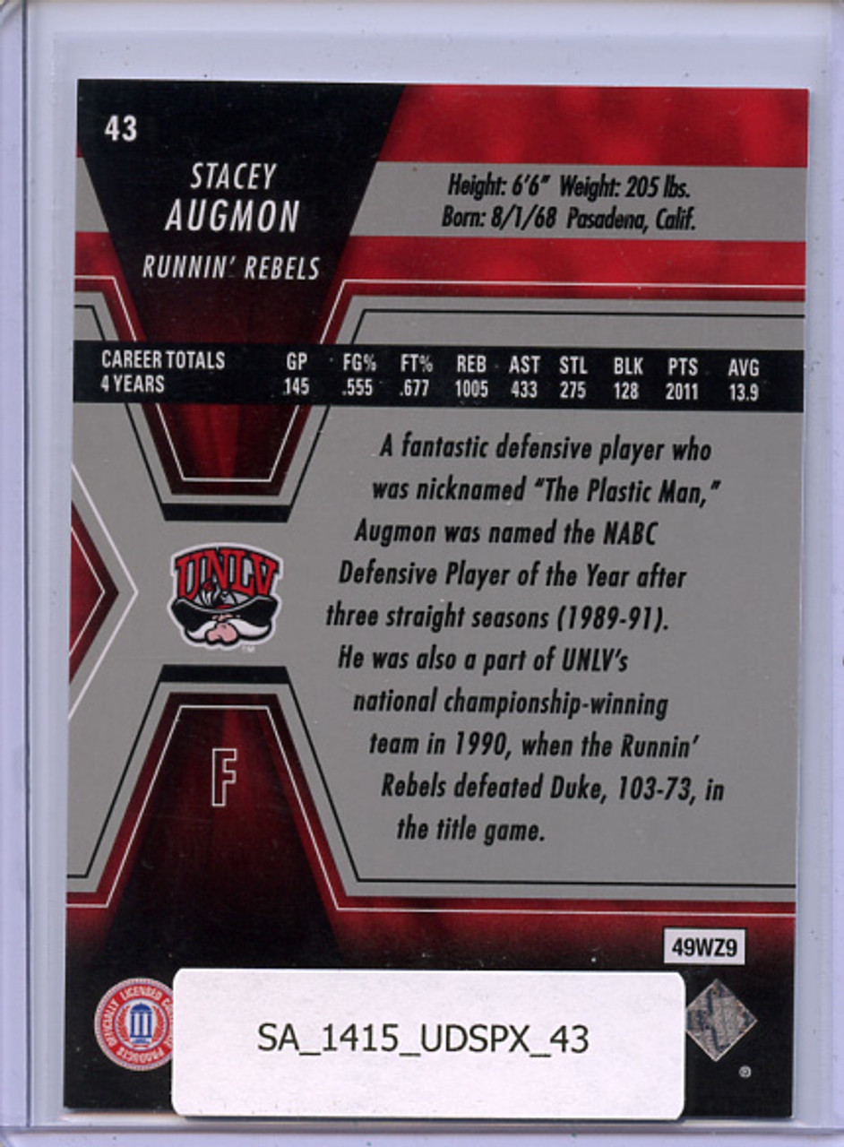 Stacey Augmon 2014-15 SPx #43